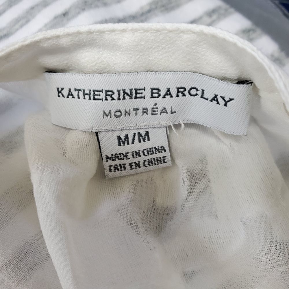 Katherine Barclay Montreal sheer white floral top - Picture 3 of 7